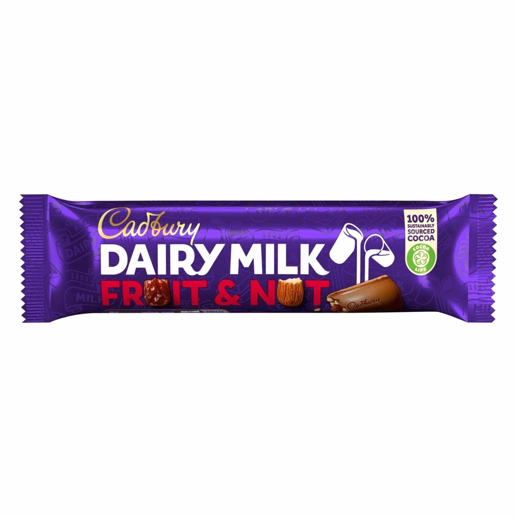 CADBURY FRUIT &amp; NUT CHOCOLATE 35G