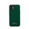 Guess - Apple iPhone 11 Case, PU Croco Print Case with Metal Logo Compatible for iPhone 11 and support Wireless Charging, Easy Access to All Ports, CG Mobile Officially Licensed - Dark Green