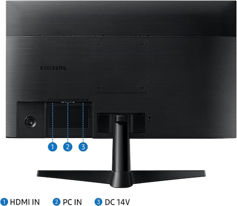 Samsung Essential 27-Inch Mainstream Full HD Flat Monitor Black