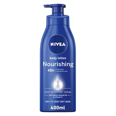 Nivea Body Lotion Nourishing with Almond Oil and Vitamin E - 400ml