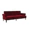In House Nutella 2 In 1 Sofabed Linen Upholstered - Burgundy