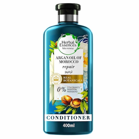 Buy Herbal Essences Bio:Renew Repair Argan Oil of Morocco Conditioner, 400ml  in Saudi Arabia