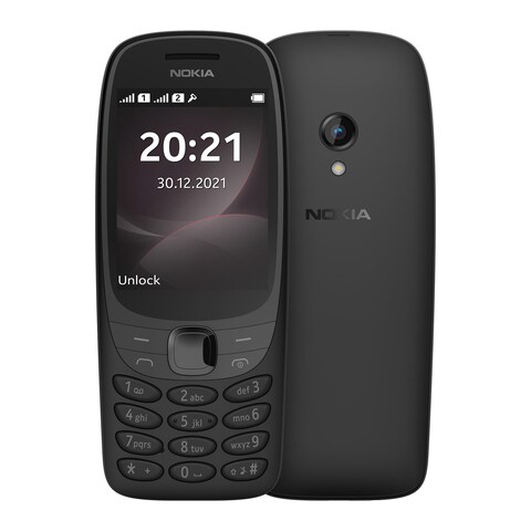 Nokia 6310 - 2.8-inch 8MB/16MB Dual Sim 2G Mobile Phone - Black