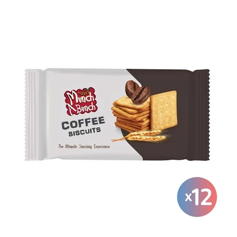 Munch A Bunch Coffee Biscuits - 42 gram - 12 Pieces