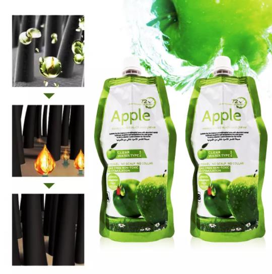 Ambition Apple Ammonia-Free Black Hair Cream, 500ml*2/pack black