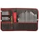 PB 9516.Red Allrounder screwdriverset, 27 pieces, 31 tools, red