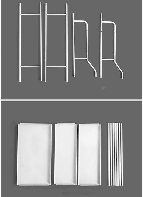 Generic 3 Layer Metal Bathroom Storage Shelf Rack, Space Saver Shelf Organizer Holder