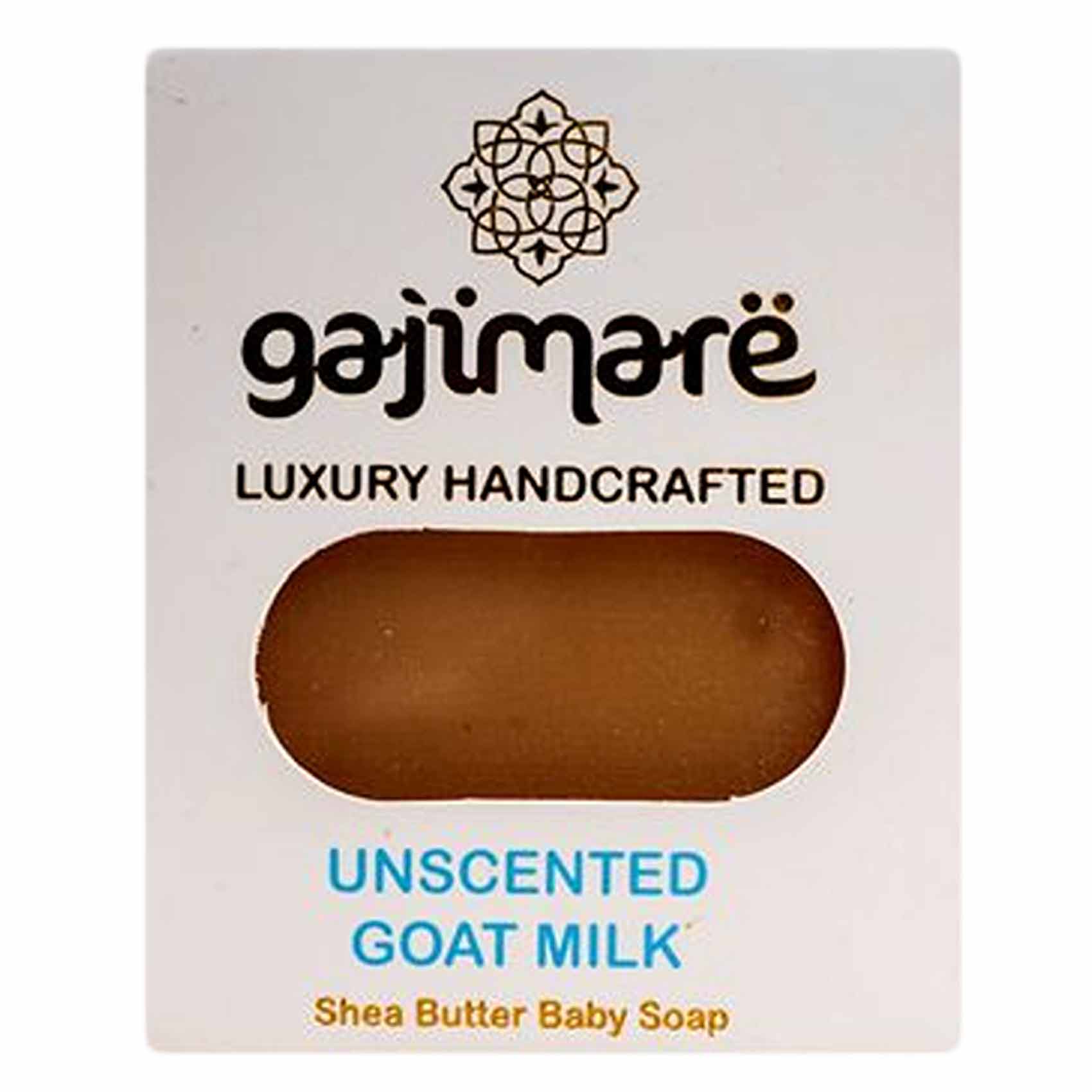 Gajimare Unscented Goat Milk Shea  Butter Baby Soap 100g