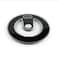 ULTIMAX Electronic Digital Weight Scale, 180 Kg Capacity Easy to read LCD Display Multifunctional Tempered Glass Round Bathroom Body Fat Scale High Accuracy Temperature Display