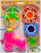 Party Time 1 Set of 6pcs Flying Saucer Launcher Flying Disc Toys, Great Outdoor Activities Kid's Toys