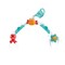 Hape Bath Cascade Bath Toy Set
