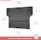 Vaygway Cargo Liner Trunk Floor Mat, All Weather Protection Black Rubber Heavy Duty Trimmable Universal Fit Car Suv Truck Auto