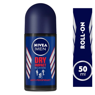 مزيل عرق رول اون دراي امباكت للرجال من نيفيا - 50 مل
