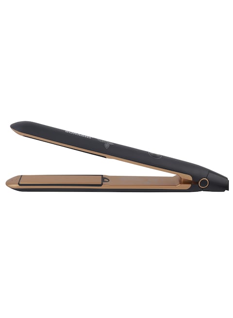 Sonashi Ceramic Hair Straightener (Black-Gold) SHS-2067N