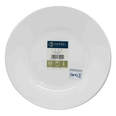 Shokki Luna Soup Plate 21.5Cm 5241