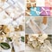 Vanilla Satin Ribbon, 12mm x 25yd Fabric Polyester Ribbon for Gift Wrapping, Party Favors, Wedding Decorations, Bow Making, Bouquets, Sewing Projects &amp; Craft Supplies
