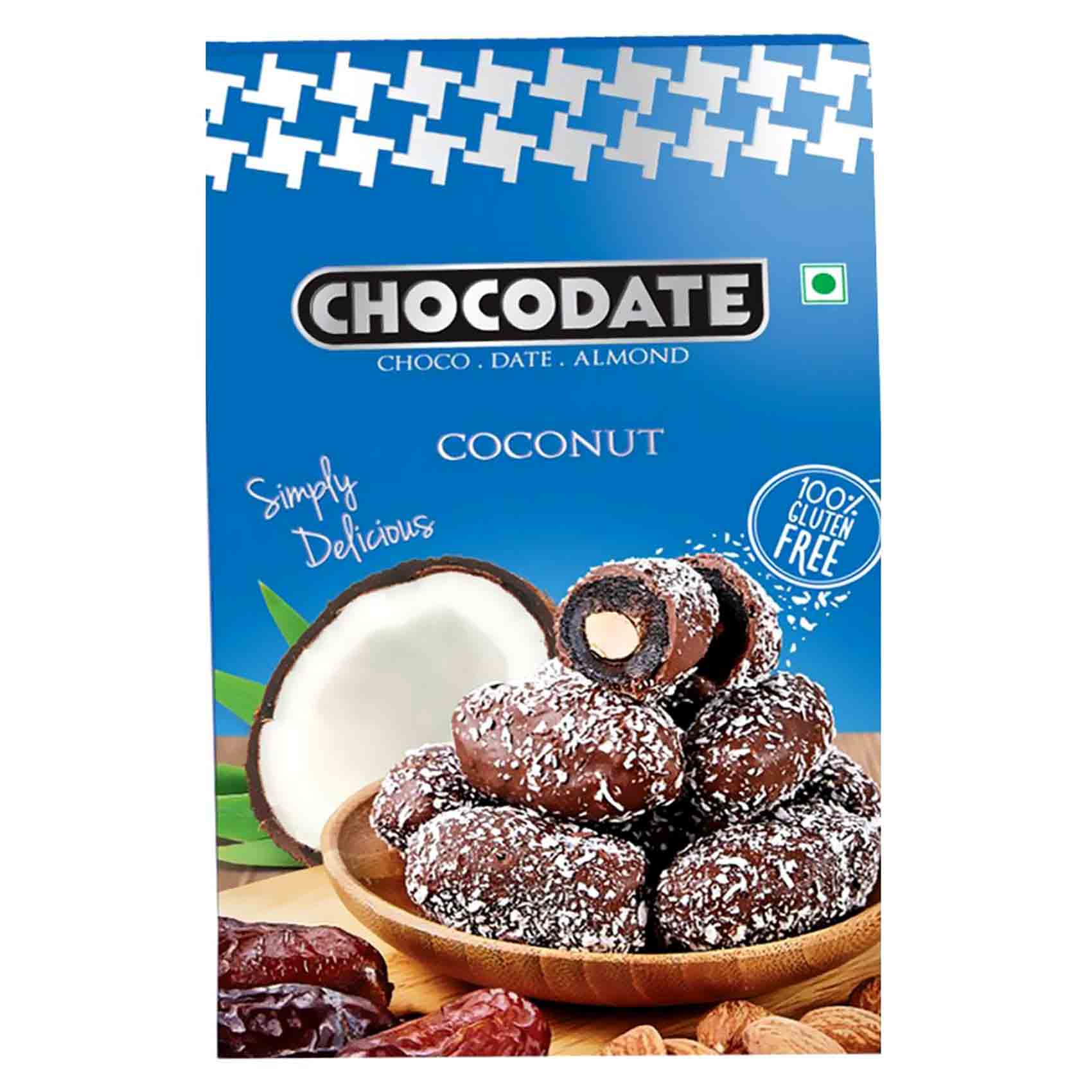 La Ronda Chocodate With Chocolate Almond And Coconut 33g