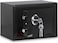Rubik Mini Safe Box with Key Lock For Home Office Hotel Jewelry Passport Watches Cash Storage (Black)