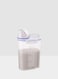 Margoun Rice And Cereal Storage Container With Measuring Cup And Pour Spout Transparent 1500Ml Transparent 1500Ml