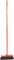 BROOM BRUSH BLACK AND RED