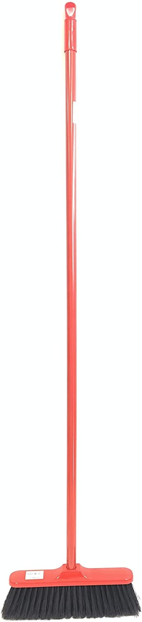 BROOM BRUSH BLACK AND RED