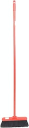 BROOM BRUSH BLACK AND RED