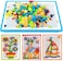 Generic - 296-Piece Mushroom Nails Puzzle Set