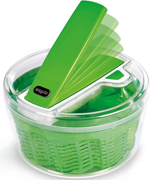 Zyliss E940013 Swift Dry Salad Spinner, Large Green