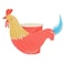 On the Farm Rooster Party Cups