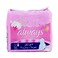 Always Soft Maxi Thick, Night sanitary pads with wings, 8 count