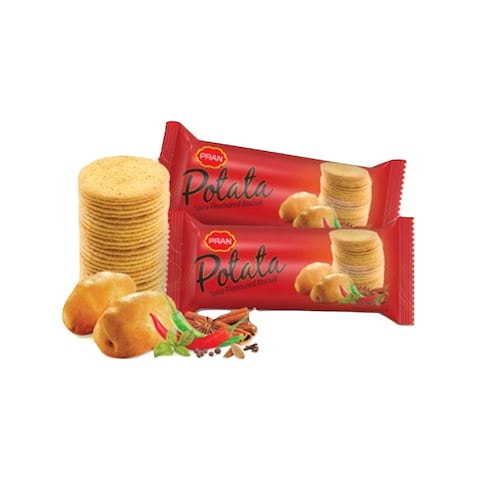 Pran Potata Spicy Flavoured Biscuit 100g