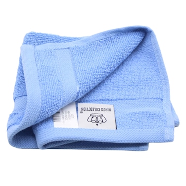 Kings Face Towel Alem 30*30 Light Blue