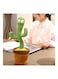Electric Dancing Cactus Plant Stuffed Toy With Music