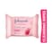 Johnson's Fresh Hydration Micellar Cleansing Wipes, Rose Water - 25 Wipes