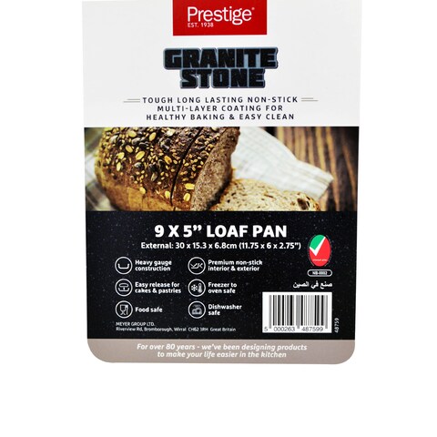 Prestige Granite Stone 9x5In Loaf Pan