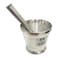 RK Aluminium Mortar And Pestle Set Silver 9cm