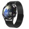 Generic-Black IP67 Waterproof Smart Watch Fitness Tracker Smart Bracelet Heart Rate Blood Pressure Monitor Health Monitor BT Bracelet Smartwatch Sports Tracker Bracelet for Men Women-Steel Strap
