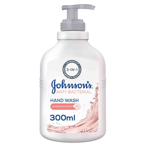 جونسون صابون مضاد للبكتيريا بزهر اللوز 300 مل