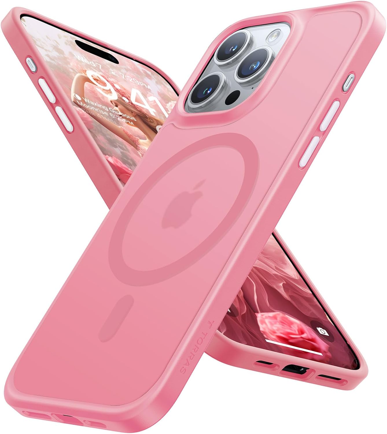 Buy TORRAS Magnetic Shockproof For iPhone 15 Pro Max Case, 18N Strong ...