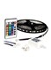 Generic 5050 SMD LED Strip Rope Light Black/White
