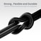 Moxedo Lite USB-C to Lightning Fast Charging Cable 1M Compatible for iPhone 14/14 Plus/14 Pro/14 Pro Max iPhone 13/12 Series iPhone SE 2022/11/XR/XS Max (Black)