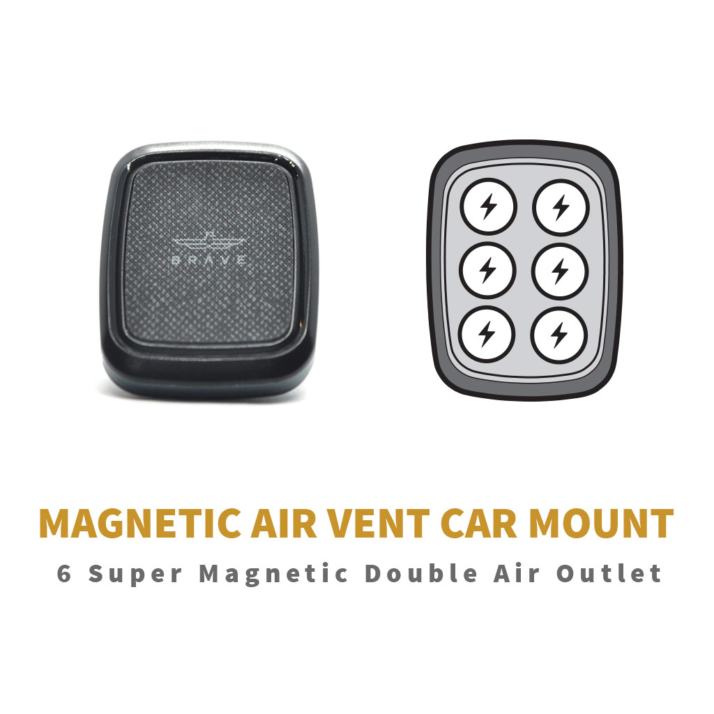 Brave Magnetic Air Vent Car Mount