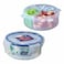 Lock and Lock Round Divided Food Container - 0.14 Liter