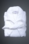 Bathrobe &amp; A Bath Towel,100% Turkish Cotton Shawl Collar Bathrobe, with a 50x90 cm Bath Towel Super Soft &amp; Absorbent for Men and Women, Unisex Adult (White)