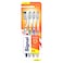Signal Anti-Plaque Action Toothbrush Medium Multicolour 4 PCS