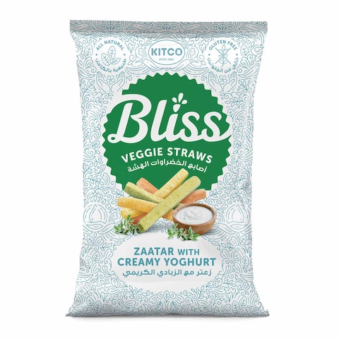 Kitco Bliss Vegie Straws Zaatar With Creamy Yoghurt 135g