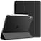 TRON Case for iPad Air 4th/5th Generation 10.9 inch (Model 2020/2022) [with Pencil Holder] Slim Protective Smart Cover Cases with Trifold Stand and Auto Sleep/Wake (Black)