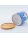 Generic 4 Pcs Succulent Plant Pots Small Modern Ceramic Indoor Planter With Bamboo Tray For Cactus Herbs Home Design 4 (Plants Not Included)