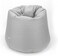 Luxe Decora Fabric Bean Bag With Filling (XL, White)