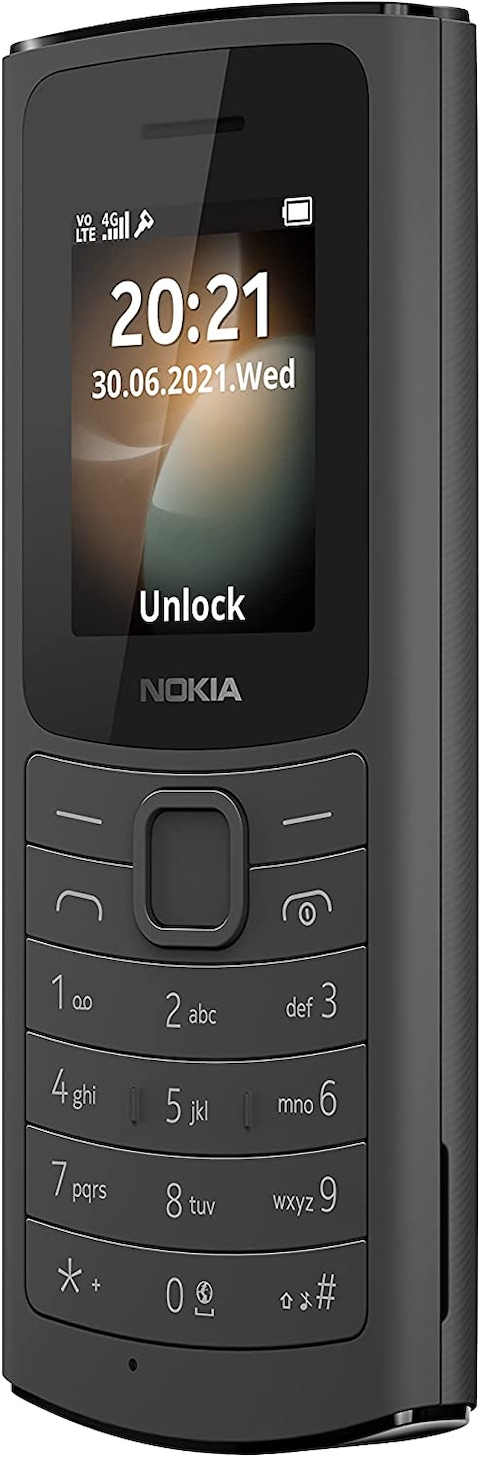 NOKIA
110 4G Dual SIM Black- Middle East Version